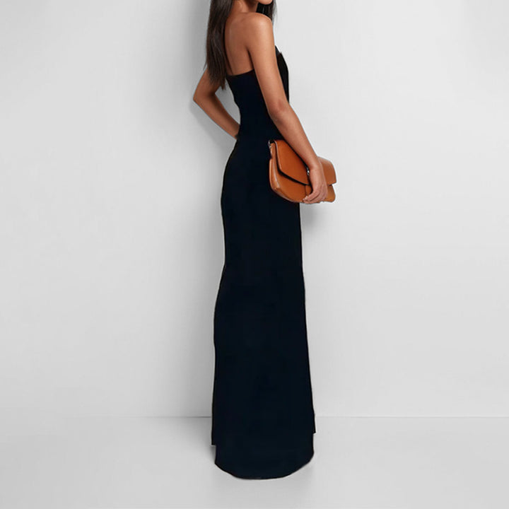 Damen Elegantes strapless Abendkleid mit seitlichen Taschen Drune