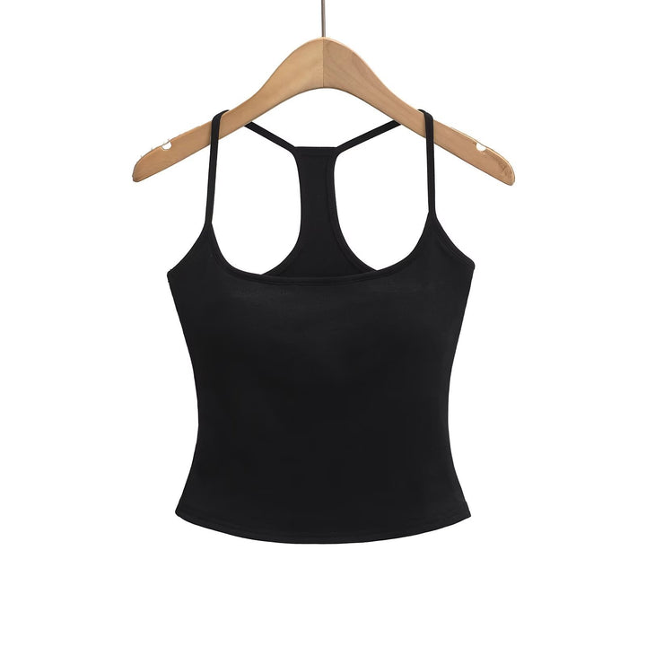 Damen Sportliches Trägershirt mit atmungsaktivem Material und deportivo Design Drune