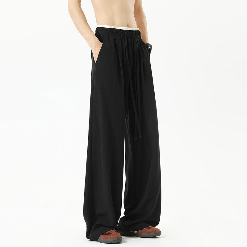 Herren Bequeme und Weite Lounge-Hose Drune