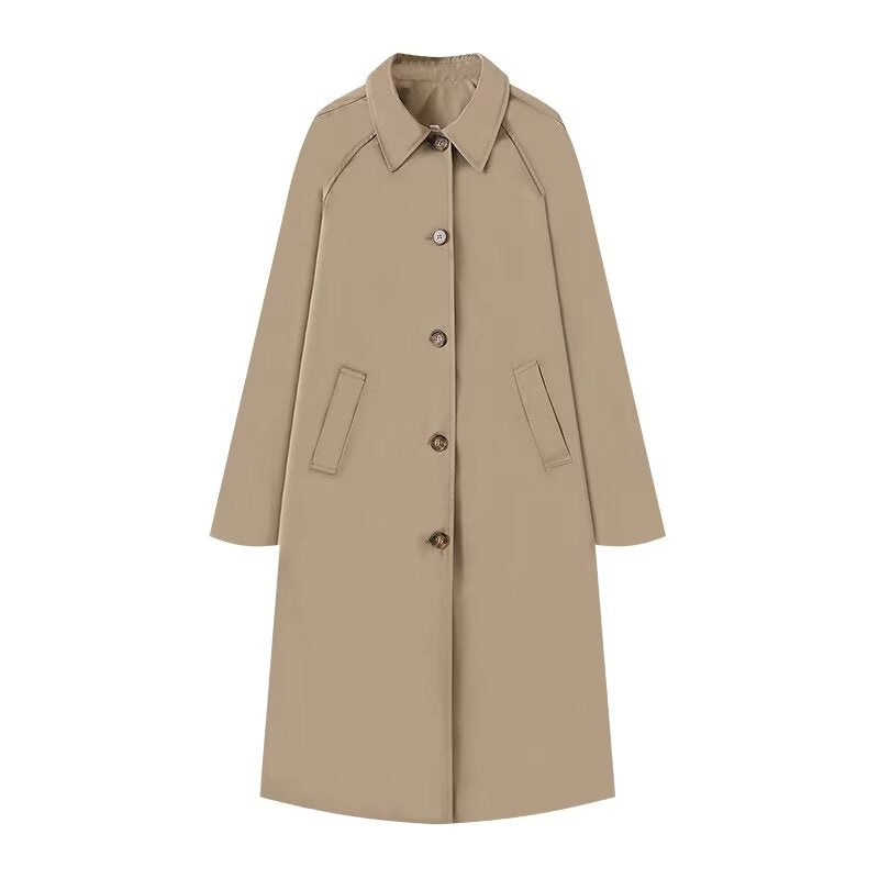 Damen elegante Übergangsjacke mit praktischen Taschen Drune