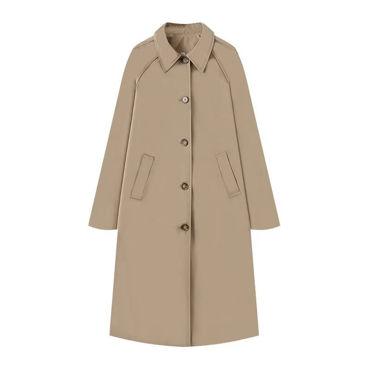 Damen elegante Übergangsjacke mit praktischen Taschen Drune
