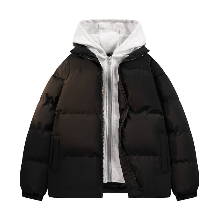 Damen Bequeme Wintersportjacke mit abnehmbarer Kapuze