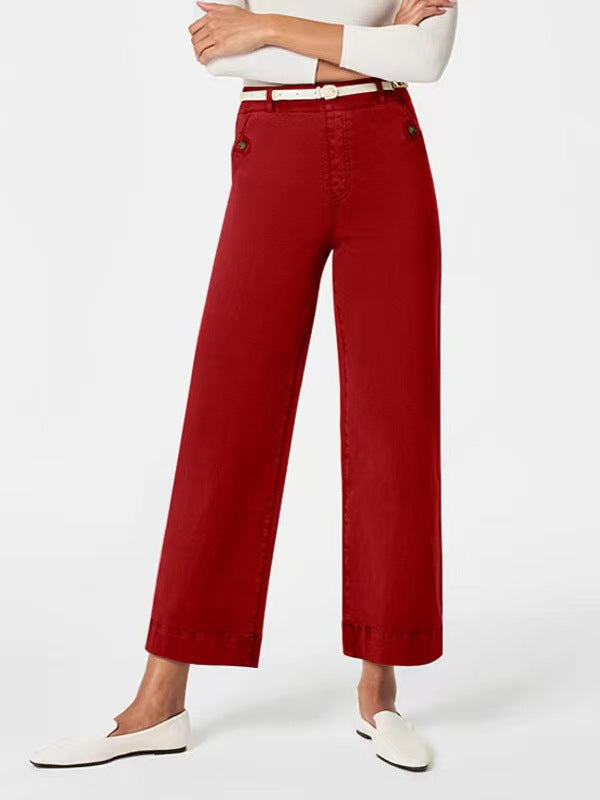 Damen weite Baumwollhose Drune