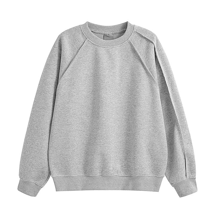 Unisex Oversize Sweatshirt mit Raglanärmeln und Rippbündchen Drune