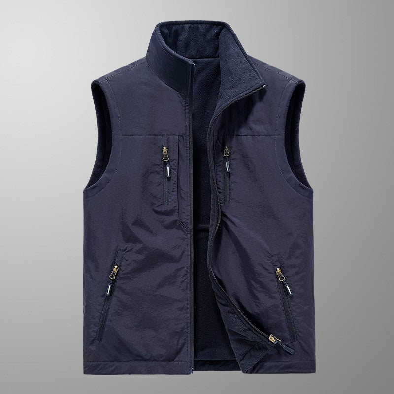 Herren Praktische Fleece-Weste Drune