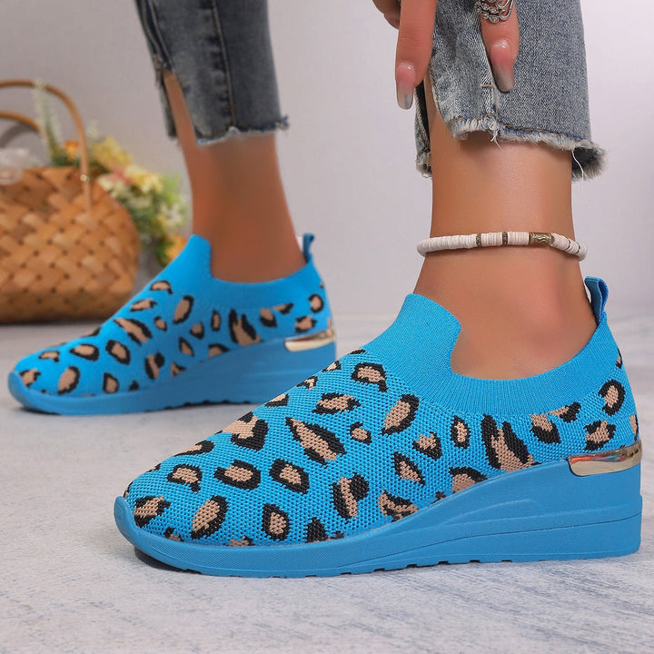 Damen atmungsaktive Slip-On Sneakers mit komfortabler Dämpfung Drune