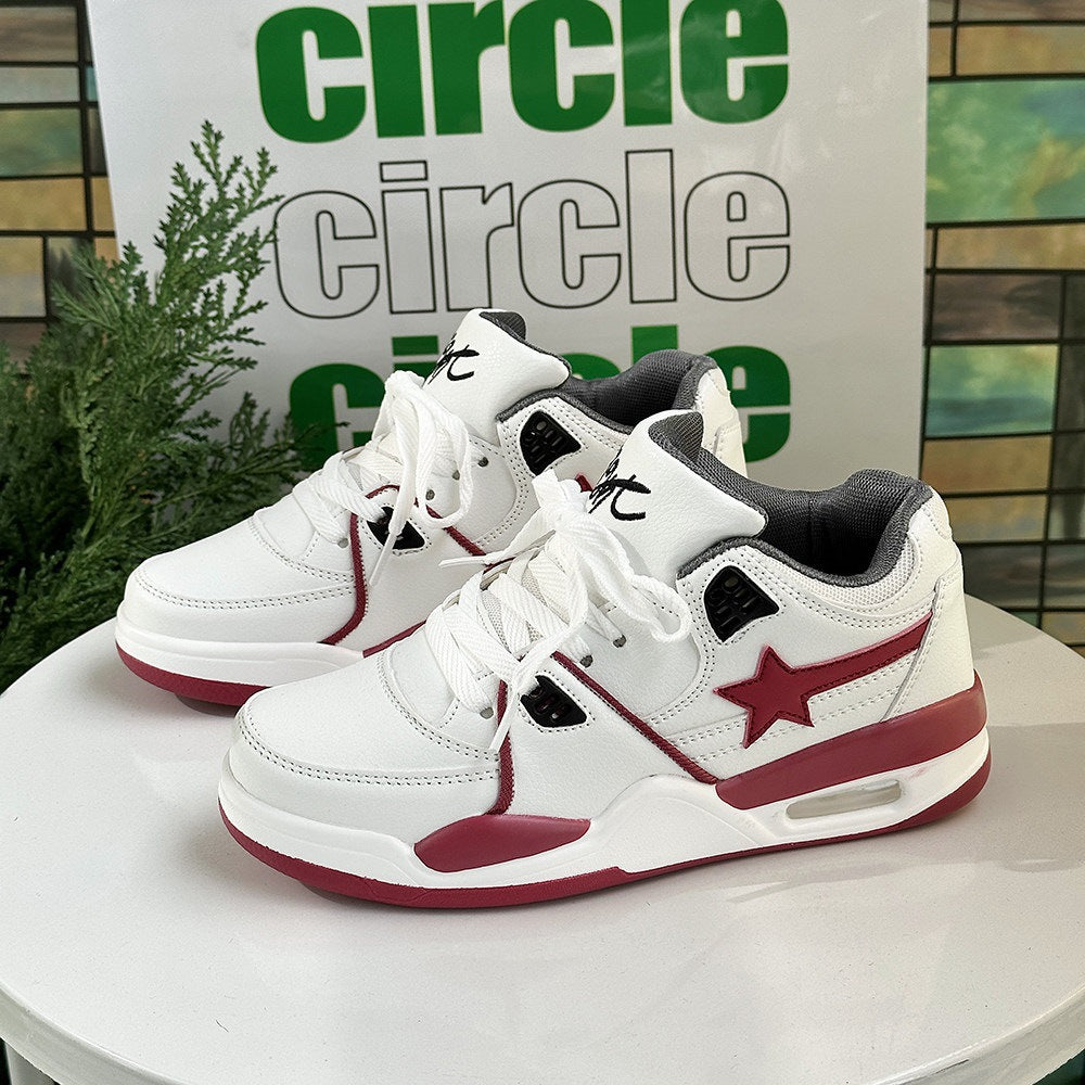 Herren Sportliche High-Top Sneakers mit Luftkissen Drune