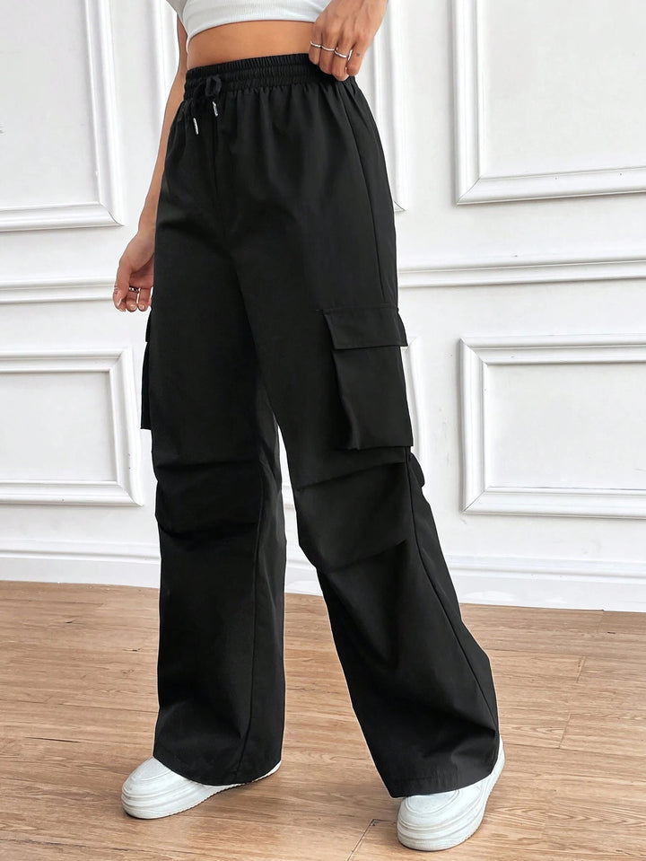 Damen Cargo-Hose mit hochmodernem Schnitt und praktischen Taschen Drune