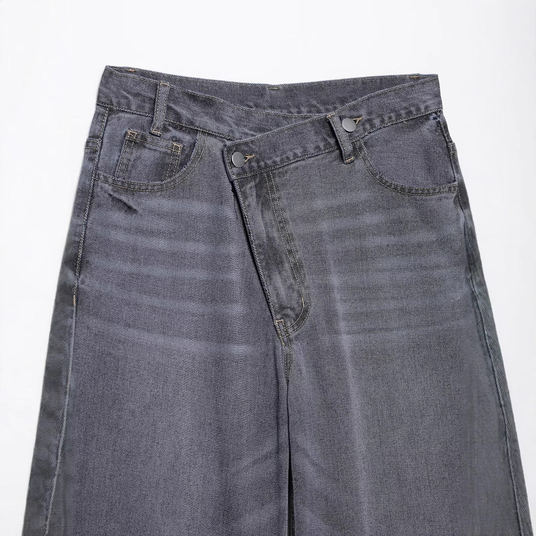 Damenweite Jeans mit modernem Schnitt Drune