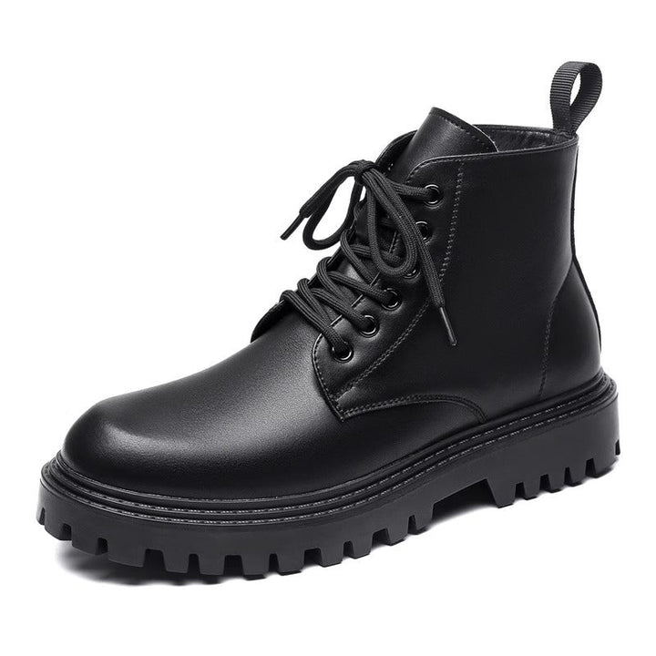Herren Robuste Schnürstiefel mit rutschfester Sohle und stabiler Konstruktion Drune