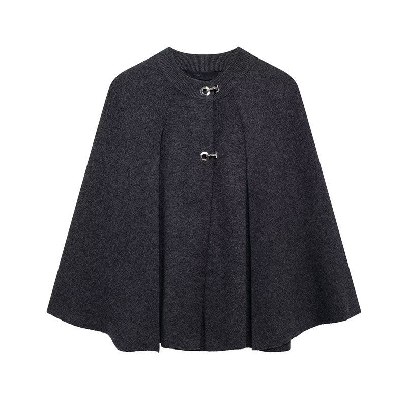 Damen Elegant geschnittene Umhangjacke Drune