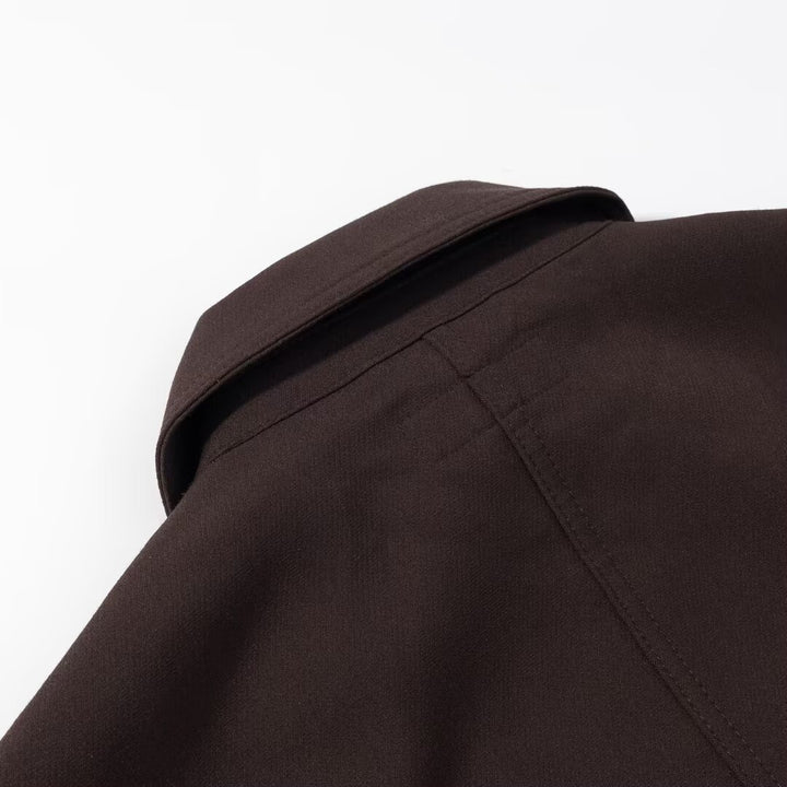 Damen 20+ kaschierende Cropped‑Blousonjacke im Utility‑Look mit aufgesetzten Pattentaschen Drune