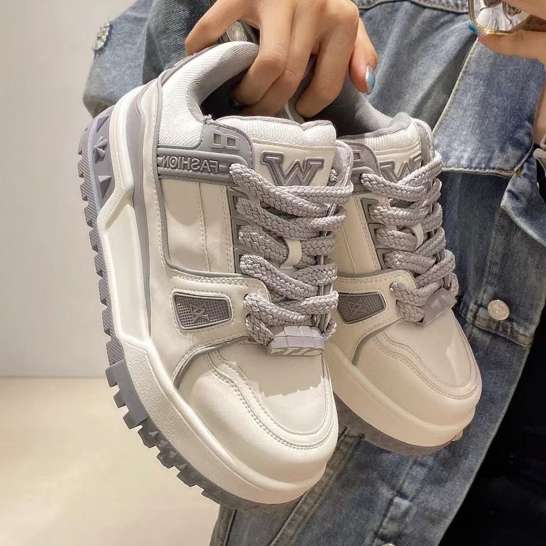 Damen Urbaner Lifestyle-Sneaker mit robustem Sohlenprofil Drune