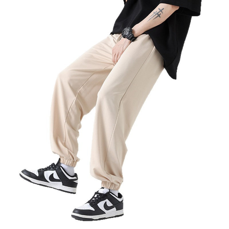 Herren Weite Jogginghose im weiten Schnitt mit verstellbarem Tunnelzug, elastischen Knöchel‑Bündchen und softem Griff Drune