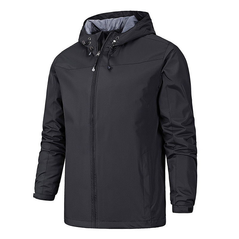 Herren Freizeitjacke mit verstellbarer Kapuze Drune 1787797384