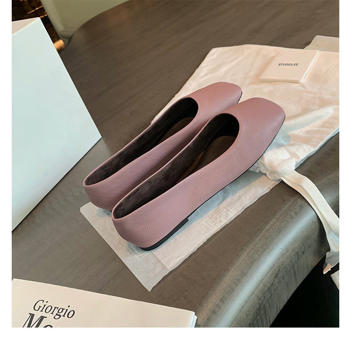 Damen Ballerinas aus hochwertigem Leder mit ergonomischem Fußbett Drune
