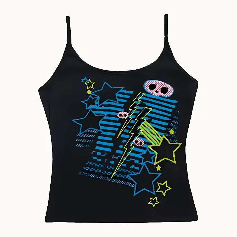 Damen T-Shirt mit lebhaftem Grafiken und einzigartigem Design Drune