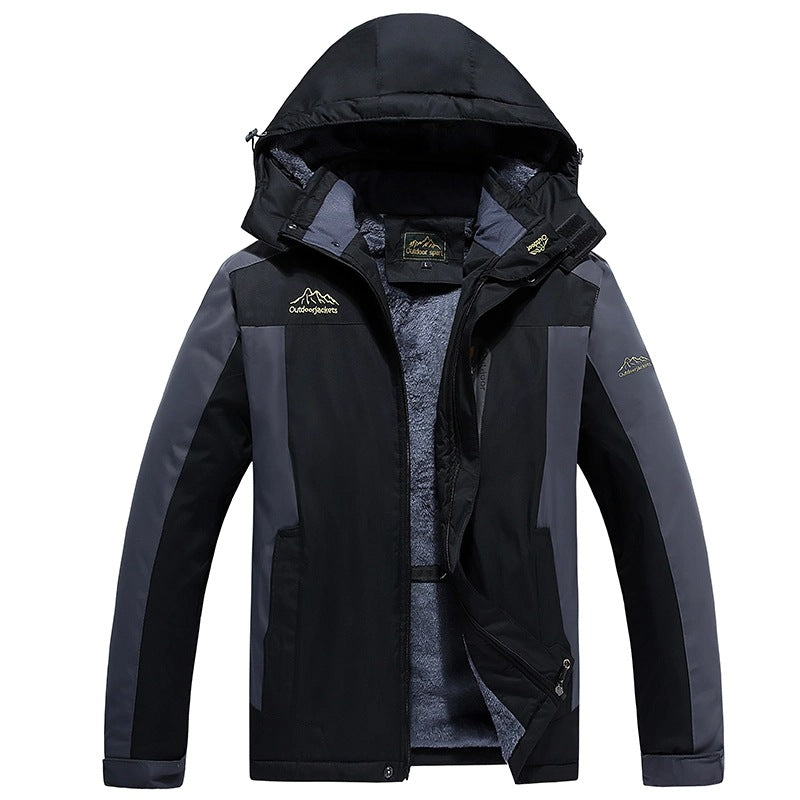 Herren Funktionale Wasserabweisende Jacke Drune