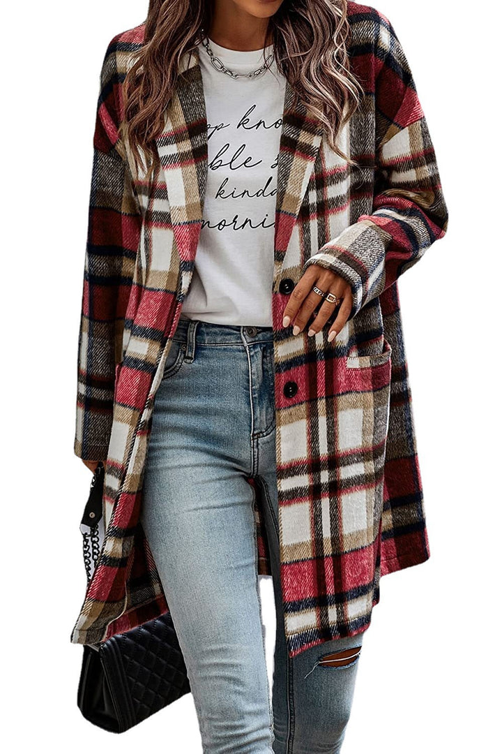 Damen Oversized Karottenjacke im lässigen Business-Look Drune