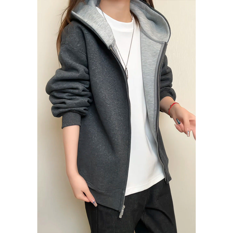 Damen Modische und funktionale Kapuzenjacke Drune