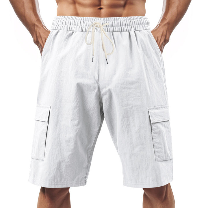 Herren Cargo-Shorts mit elastischem Bund und praktischen Seitentaschen Drune