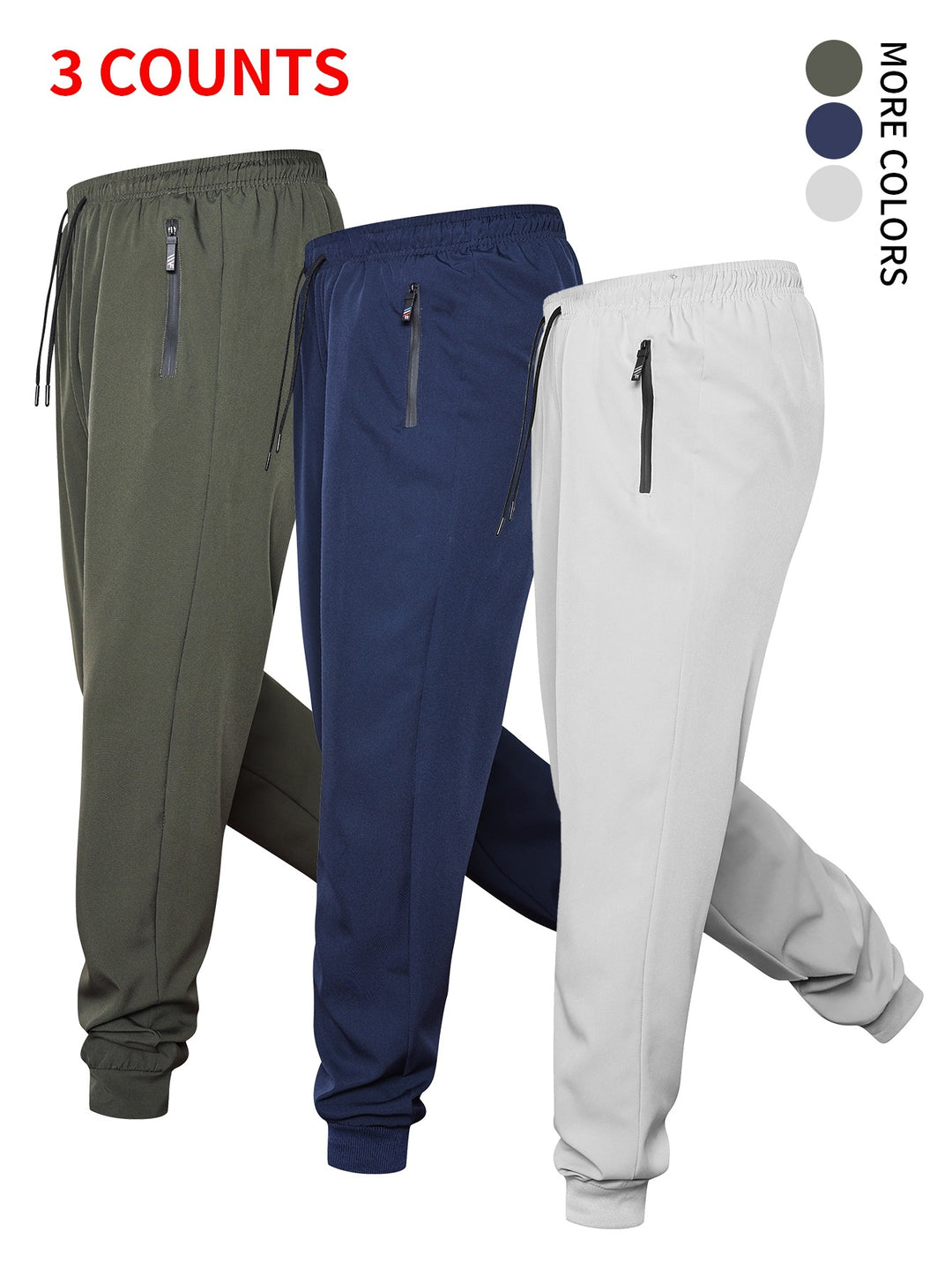 Herren Sportliche Jogginghose mit elastischem Bund und praktischen Taschen Drune 1788242867