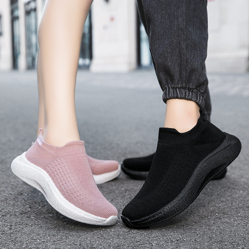 Herren nan nahtloser Strick-Schlupfschuh mit ergonomischer Zwischensohle und Fersenlasche Drune