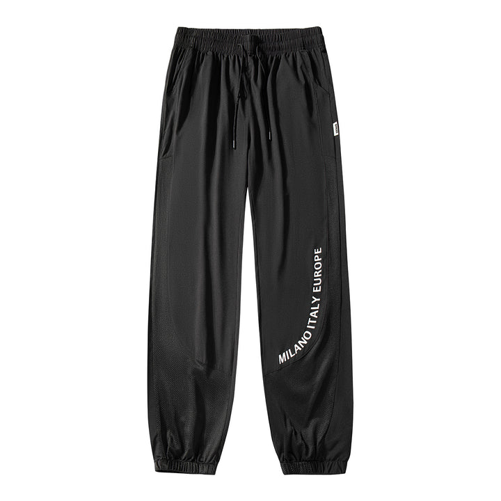 Herren Sportliche Laufhose mit elastischem Bund und praktischen Taschen Drune