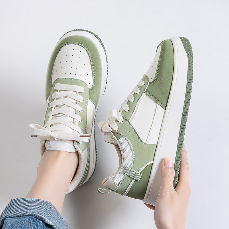 Damen Sneaker im minimalistischen Design mit atmungsaktiver Mesh-Oberfläche und gepolsterter Sohle Drune