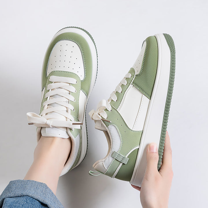 Damen Sneaker im minimalistischen Design mit atmungsaktiver Mesh-Oberfläche und gepolsterter Sohle Drune