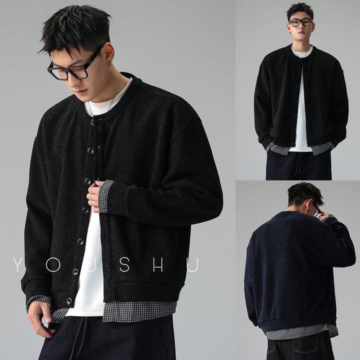 Herren Bewegungsfreundliche Oversized-Jacke Drune