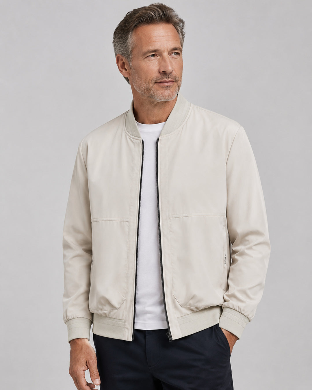 Herren Modische Bomberjacke Drune