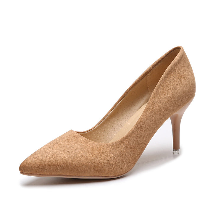 Damen nan spitze Court-Pumps mit schlankem Stilettoabsatz und gepolsterter Komfortinnensohle Drune
