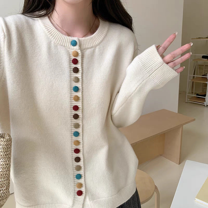 Damen Modischer Strickpullover Drune