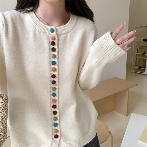 Damen Modischer Strickpullover Drune