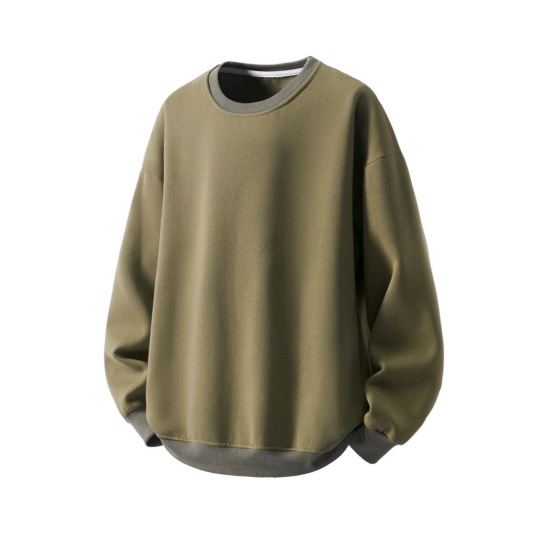 Unisex Oversized Rundhals-Sweatshirt aus French-Terry mit überschnittener Schulter Drune