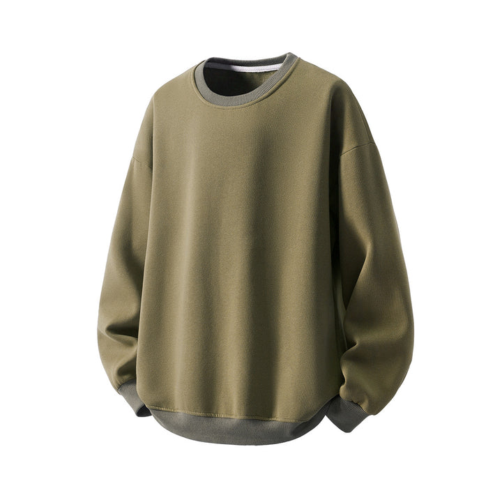 Unisex Oversized Rundhals-Sweatshirt aus French-Terry mit überschnittener Schulter Drune