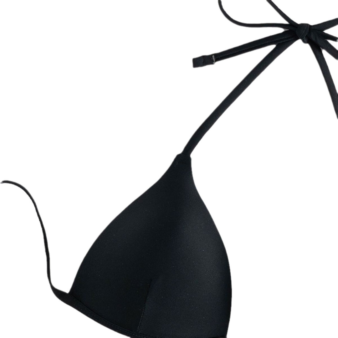 Damen Verführerischer Triangel-Bikini mit Netzrock Drune
