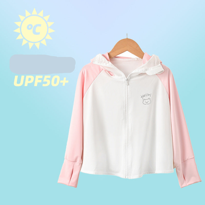 Damen Leichte Sportjacke mit Kapuze und verspieltem Tierdesign Drune