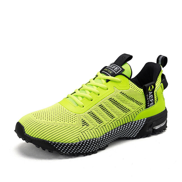 Unisex atmungsaktive Strick-Performance-Sneaker mit gepolsterter Air‑Zwischensohle Drune