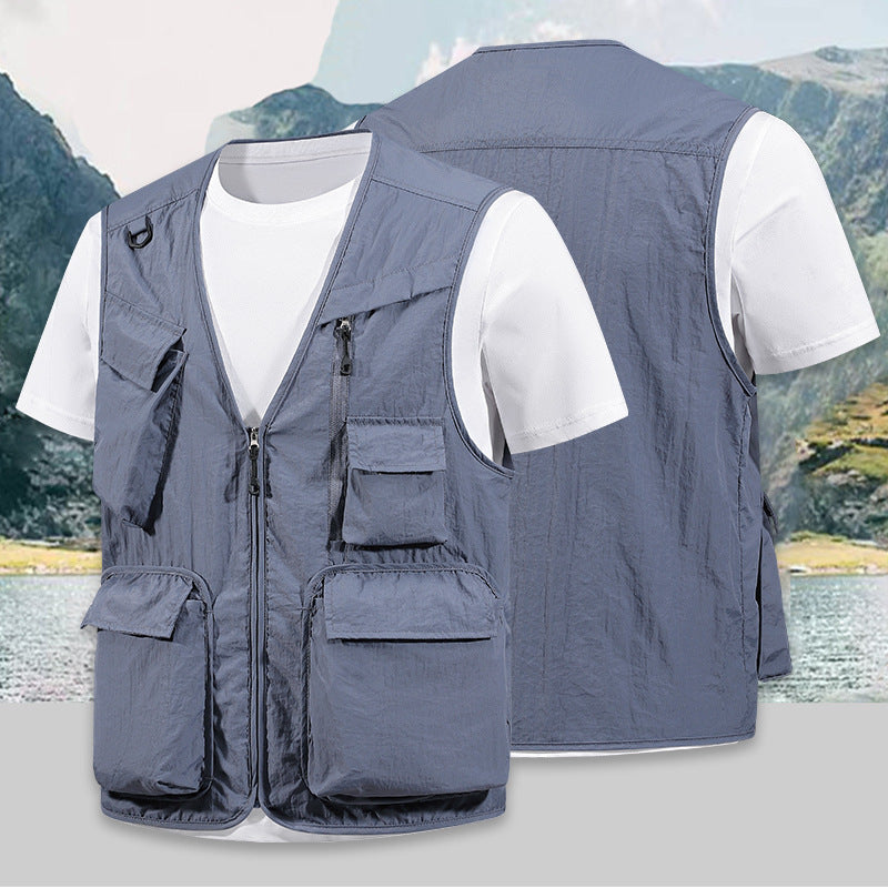 Herren Multifunktionale Outdoor-Weste Drune 1788242492