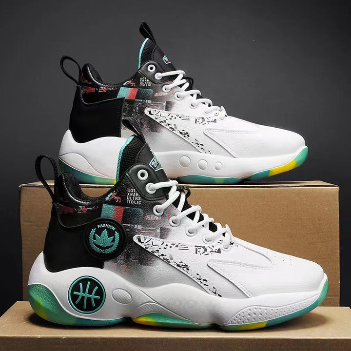 Herren Sportliche High-Top Basketball Sneakers Drune