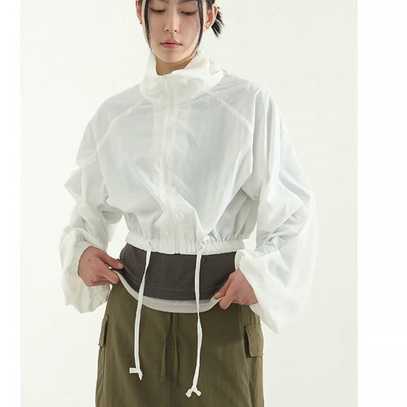 Damen leichte und atmungsaktive Windjacke Drune