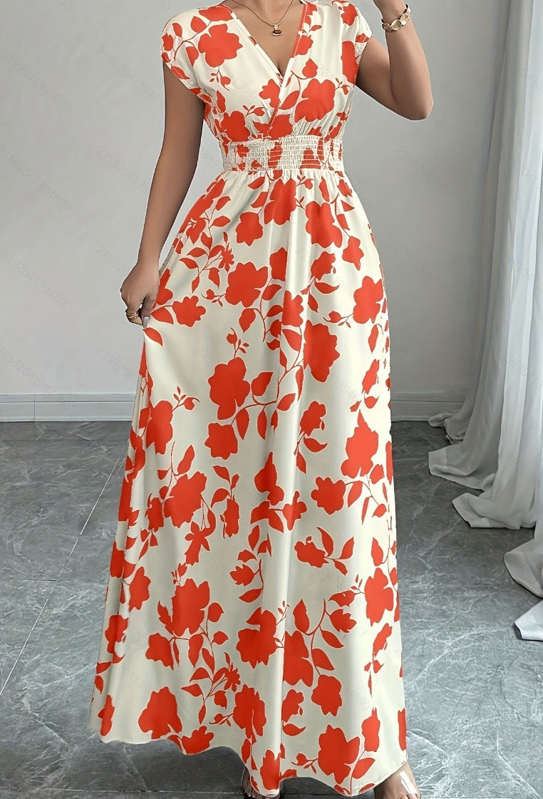 Damen Maxikleid Drune