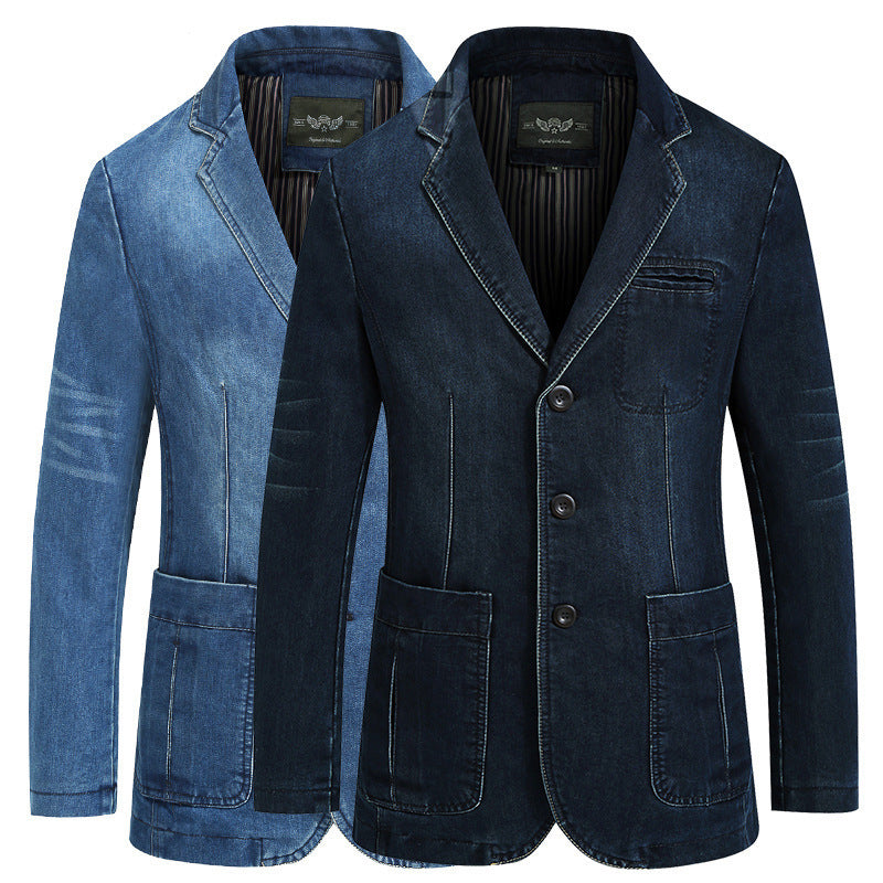 Herren Modische Jeansblazer Drune