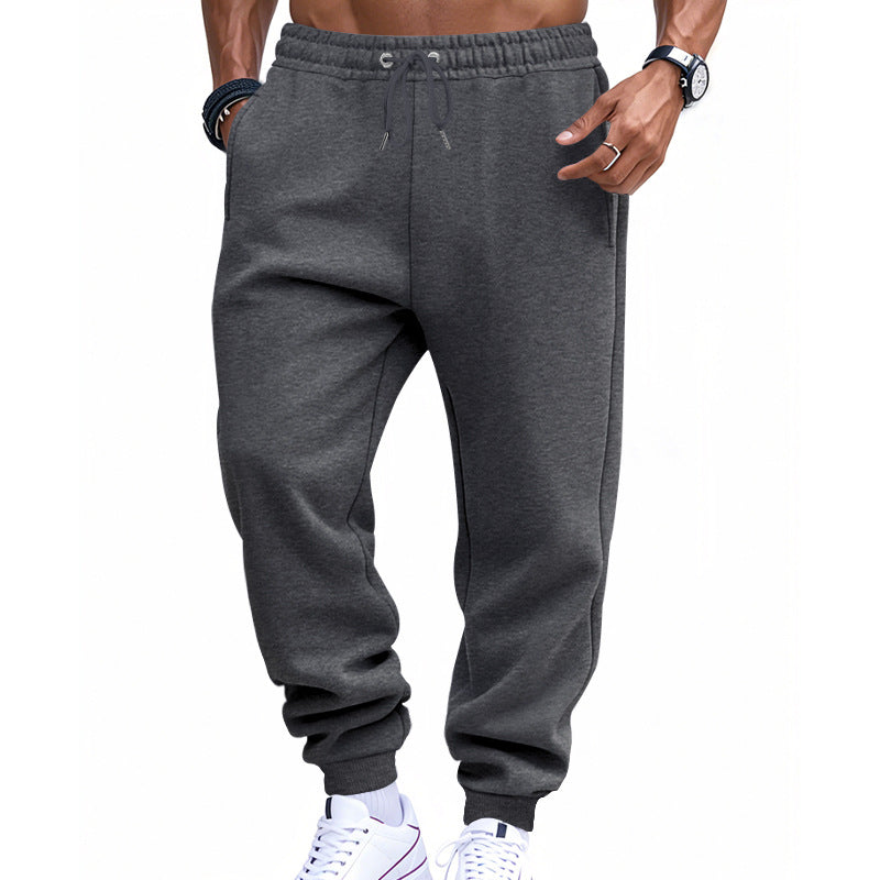 Herren bequeme Jogginghose mit elastischem Bund und praktischen Seitentaschen Drune