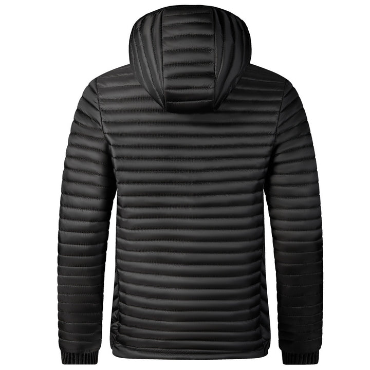 Herren Moderne Steppjacke mit Kapuze Drune
