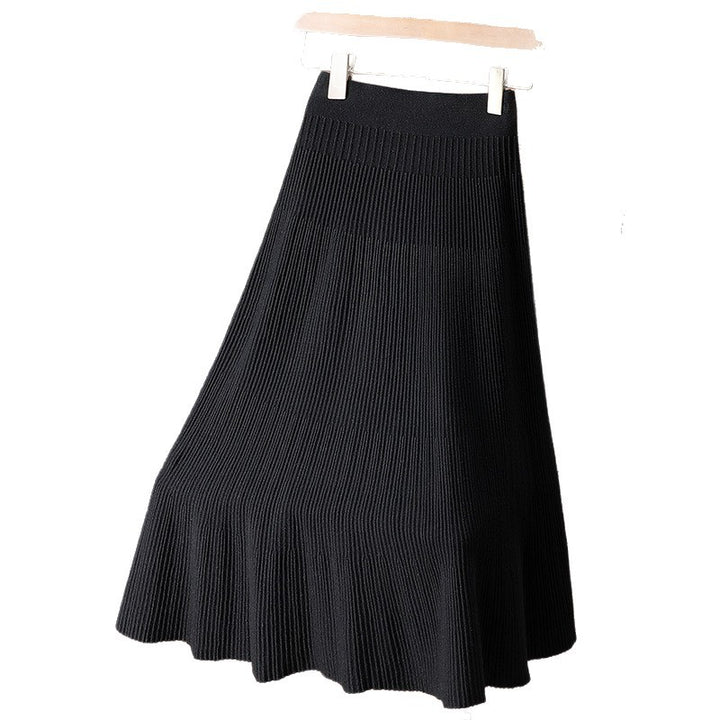Damen Eleganter und schwingender Plisseerock Drune