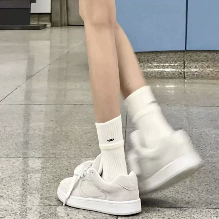 Damen Modische Sneakers mit hochwertiger Wildleder-Oberfläche und weichem Fußbett Drune
