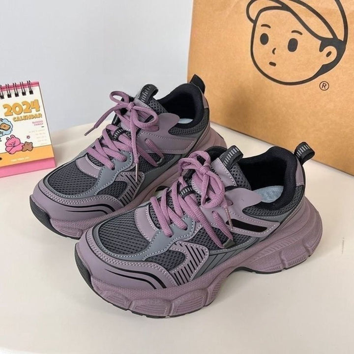 Damen Sportliche und komfortable Sneakers mit rutschfester Sohle Drune